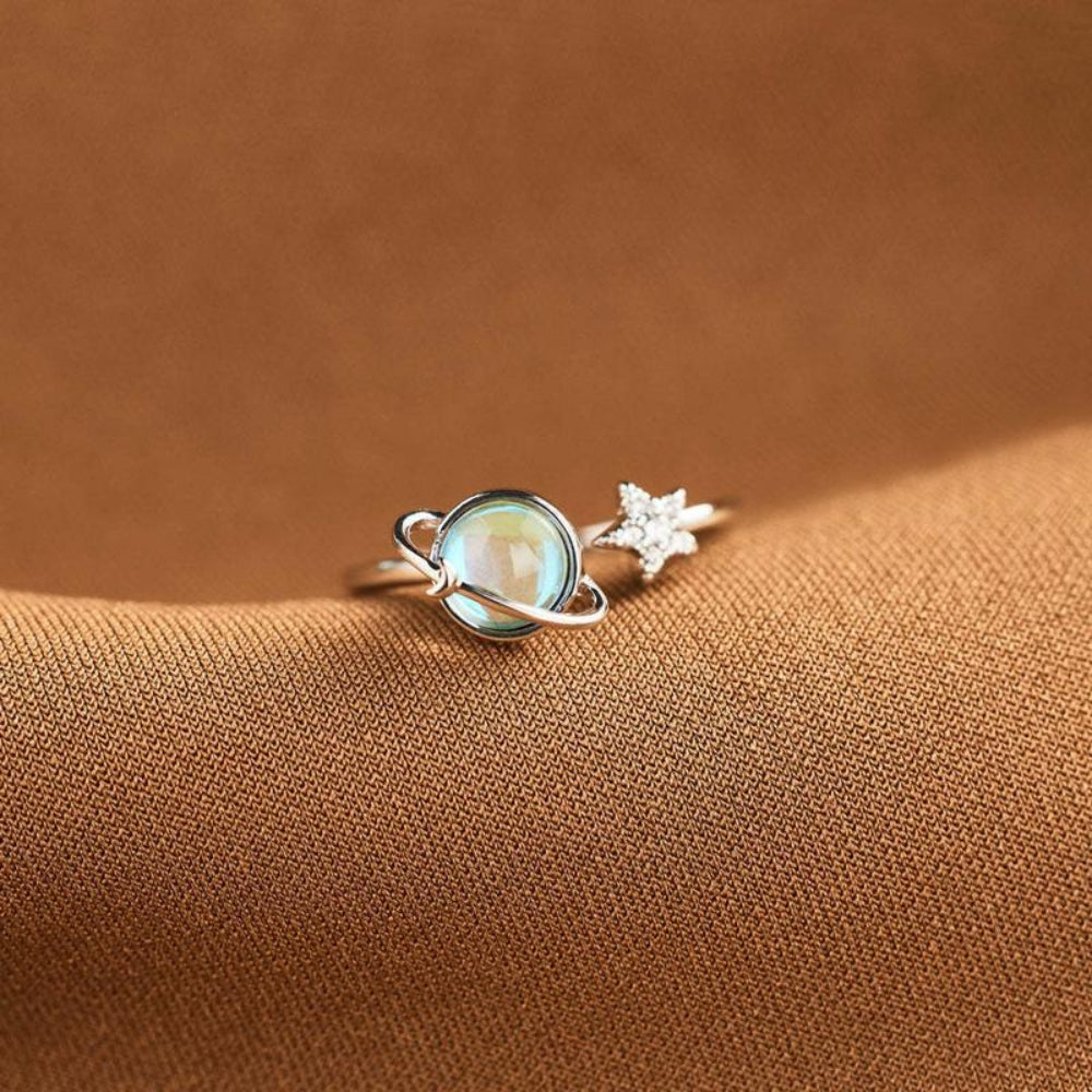Anello con Stella e Luna dedicato alle Figlie